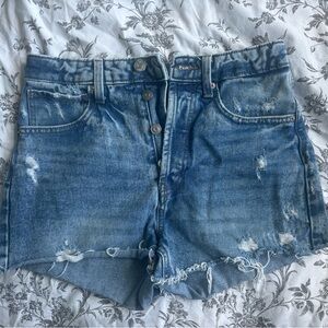 Denim Blue Women Jean Shorts